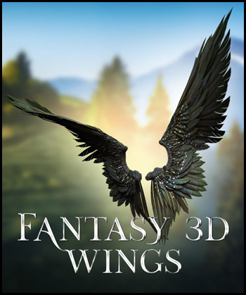 (image for) 3D Angel Wings
