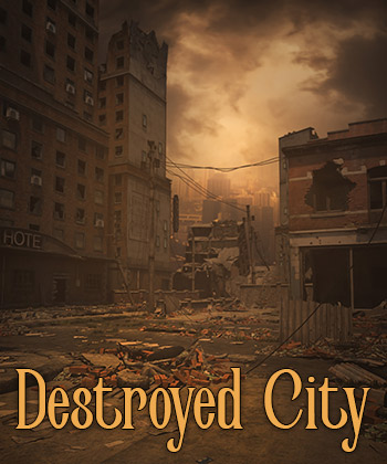 (image for) Destroyed City Png
