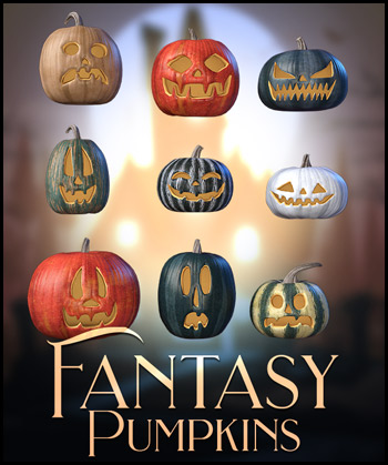 (image for) Fantasy Pumpkins PNG