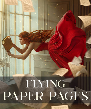 (image for) Flying Paper Pages 2 PNG
