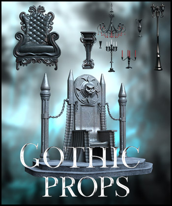(image for) Gothic Props Png