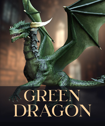 (image for) Green Dragon 5 PNG