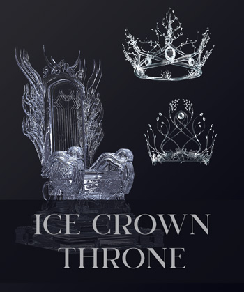 (image for) Ice Crowns & Throne PNG