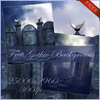 (image for) Free Gothic backgrounds