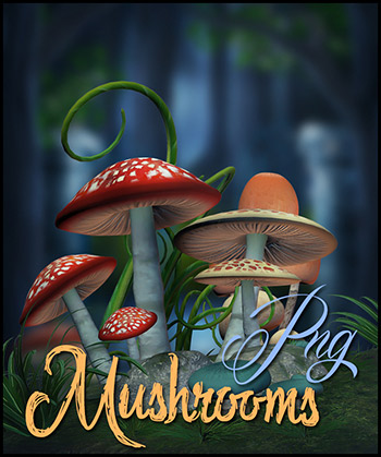 (image for) Mushrooms pack new