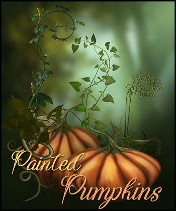 (image for) Painted Pumpkins - Click Image to Close