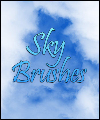 sky brush photoshop