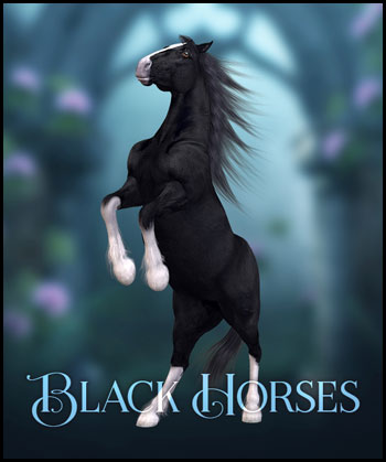 (image for) Black Horses - Click Image to Close