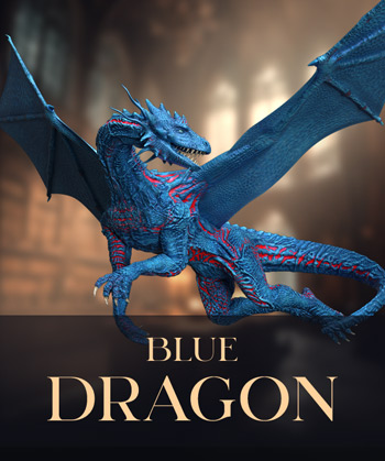 (image for) Blue Dragon 3 PNG - Click Image to Close