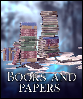 (image for) Books and papers PNG