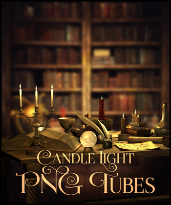 (image for) Candle Light PNG Tubes