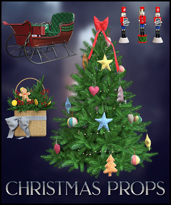 (image for) Christmas Props PNG - Click Image to Close