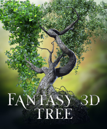 (image for) Fantasy 3D Tree PNG - Click Image to Close
