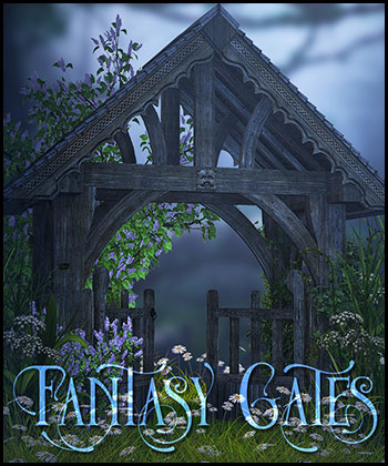 (image for) Fantasy Gates Png - Click Image to Close