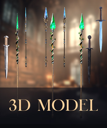 (image for) Fantasy Weapons PNG