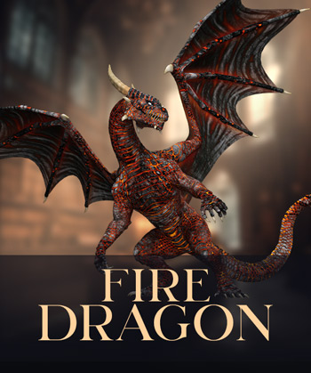 (image for) Fiery Dragon PNG