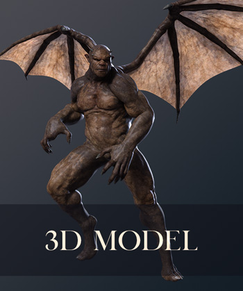 (image for) Gargoyle PNG - Click Image to Close