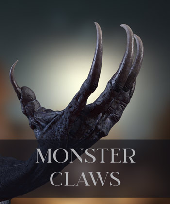 (image for) Monster Claws PNG - Click Image to Close