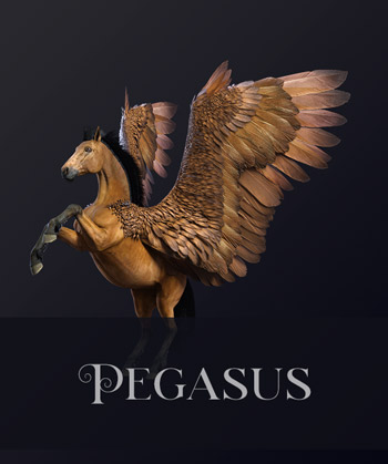 (image for) Pegasus Brown PNG - Click Image to Close