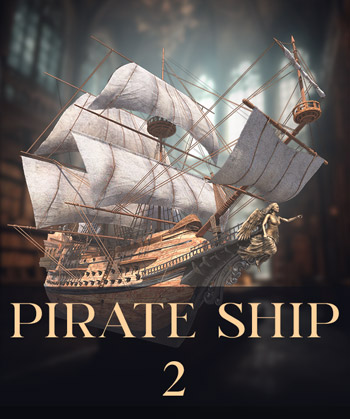 (image for) Pirate Ship 2 PNG - Click Image to Close