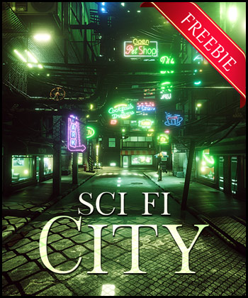 (image for) Sci-Fi Streets Freebie - Click Image to Close