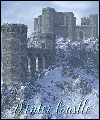 (image for) Winter Castle Backgrounds - Click Image to Close