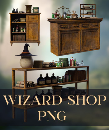 (image for) Wizard Shop 2 PNG