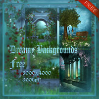 (image for) Dreamy Backgrounds Free