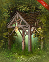 (image for) Fantasy Wood Free Background - Click Image to Close