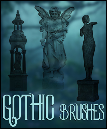 (image for) Gothic Brushes - Click Image to Close
